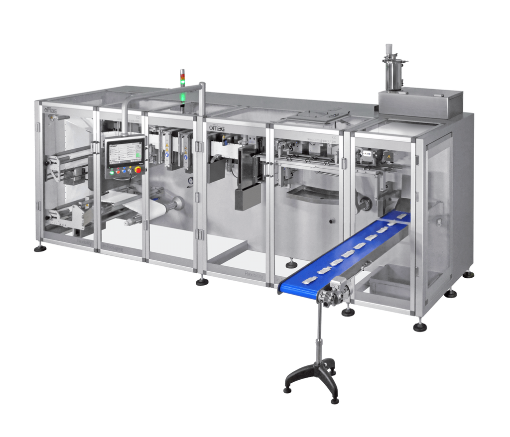 CO – Máquina de Embalagem Horizontal para Sachês e Doypack